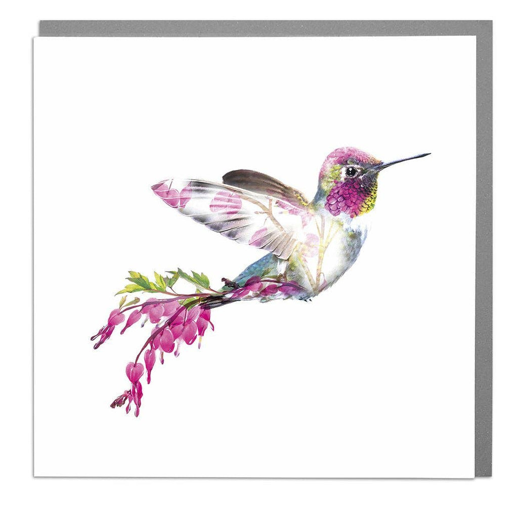 Hummingbird Card by Lola Design