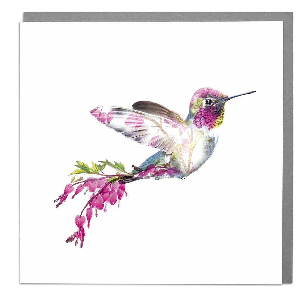 Hummingbird Card by Lola Design