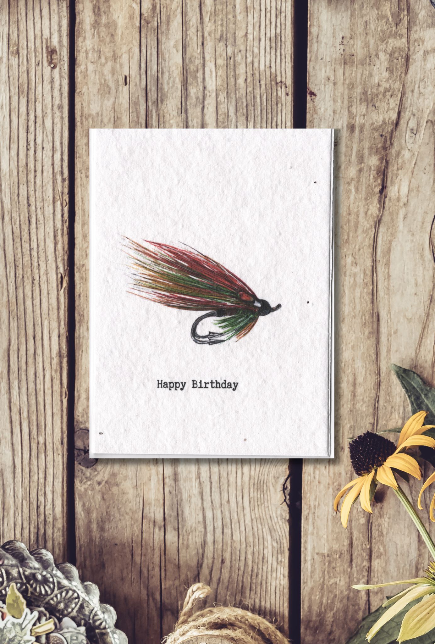 HAPPY BIRTHDAY SEEDED CARD