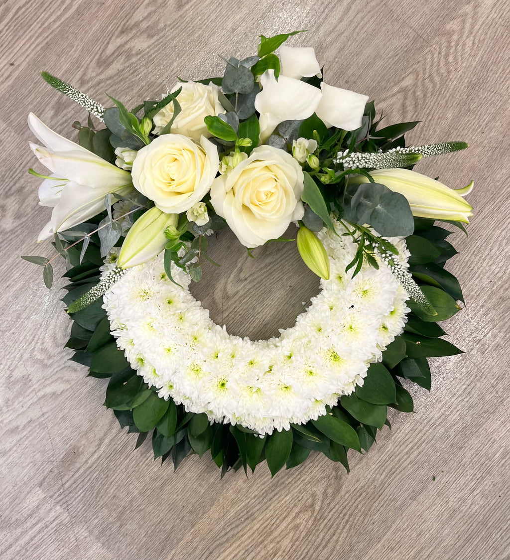 Silent Blessing Massed Wreath