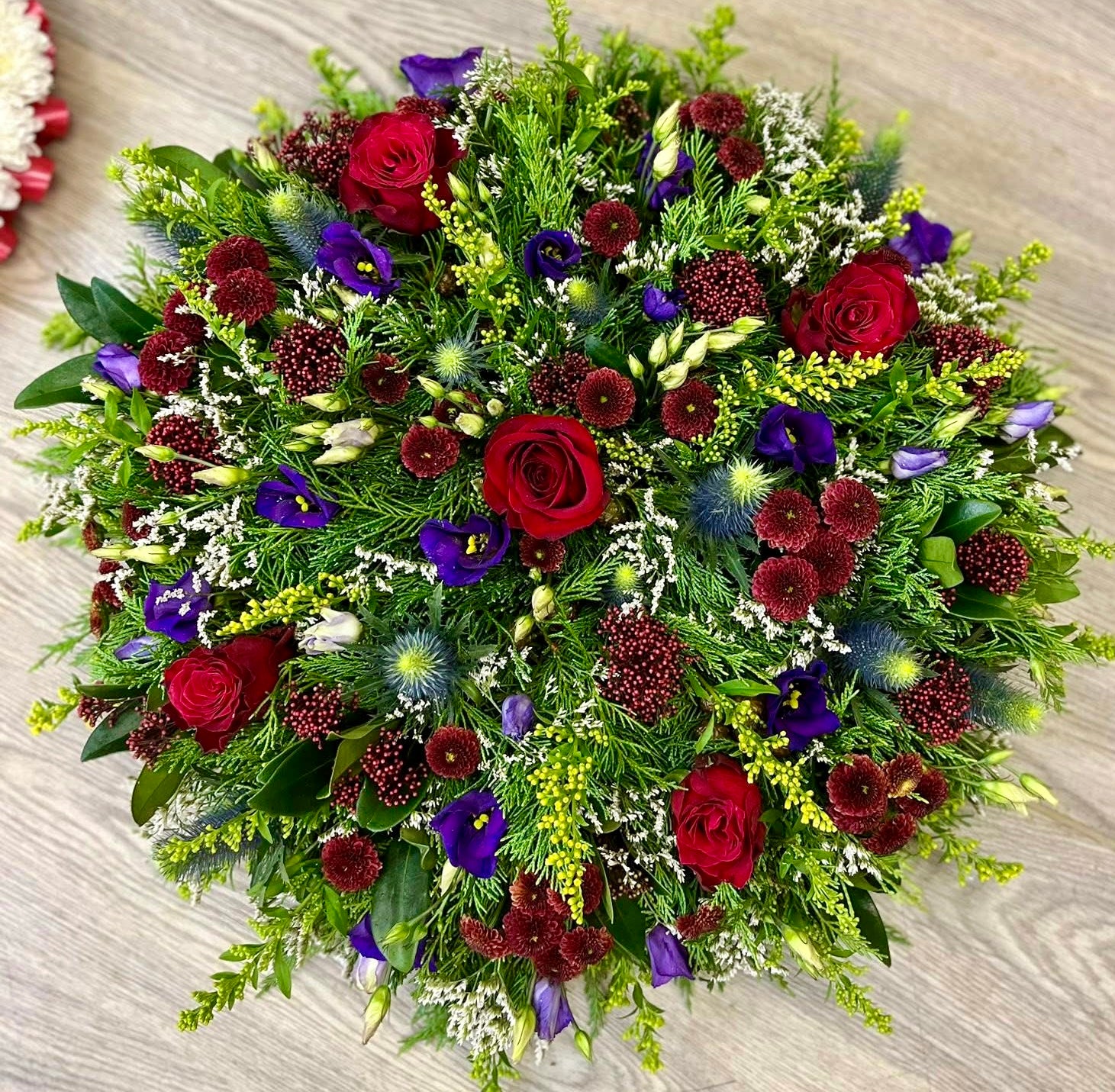 Florist Choice Grave Posy Arrangement