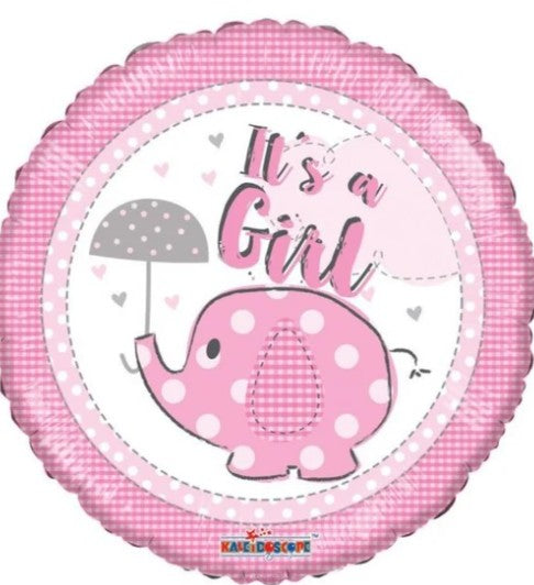 ITS A GIRL ELEPHANT BALLOON