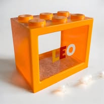 Personalised Building Brick Money Box