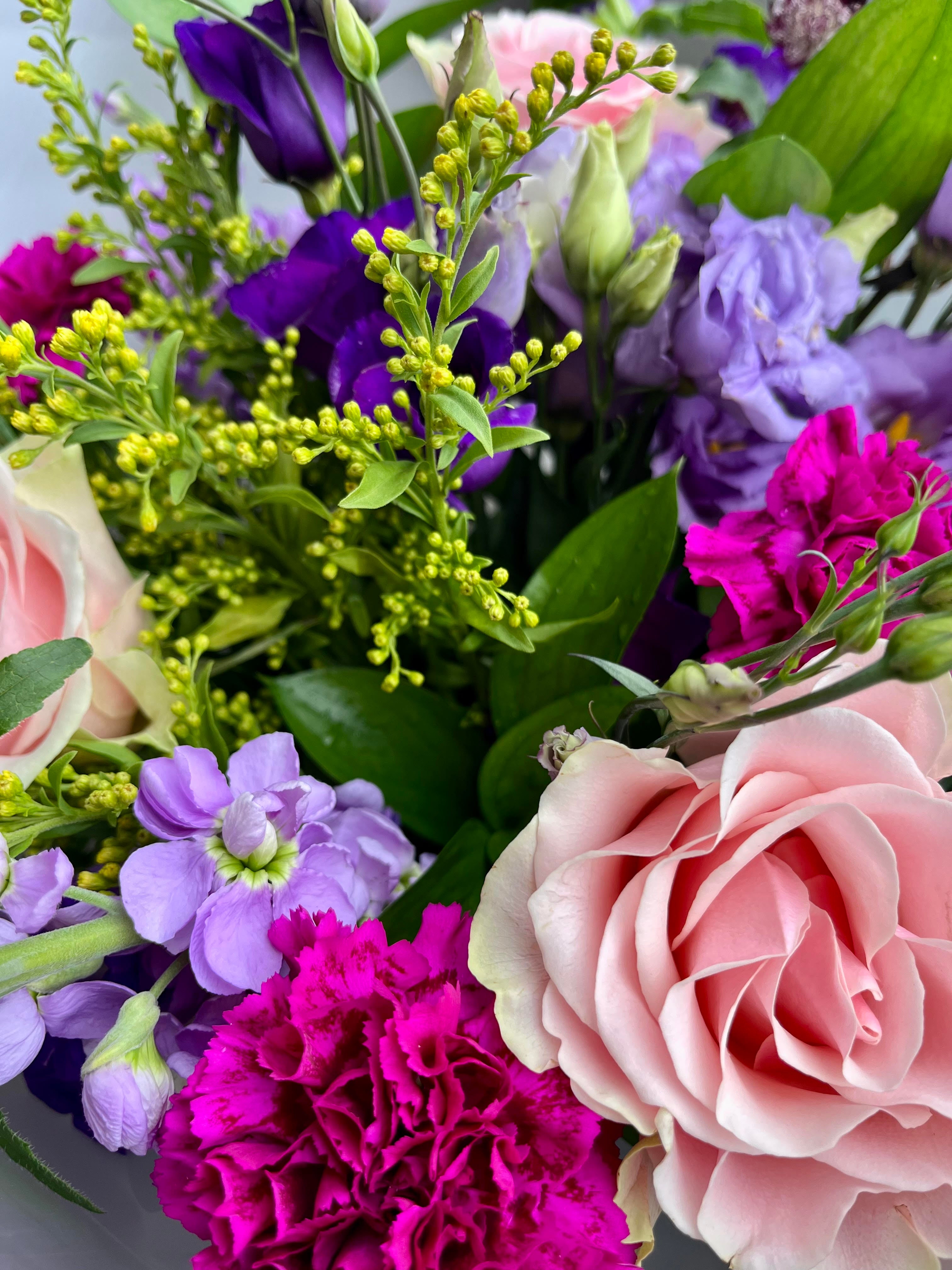 Lilac and Light Hand Tied Bouquet