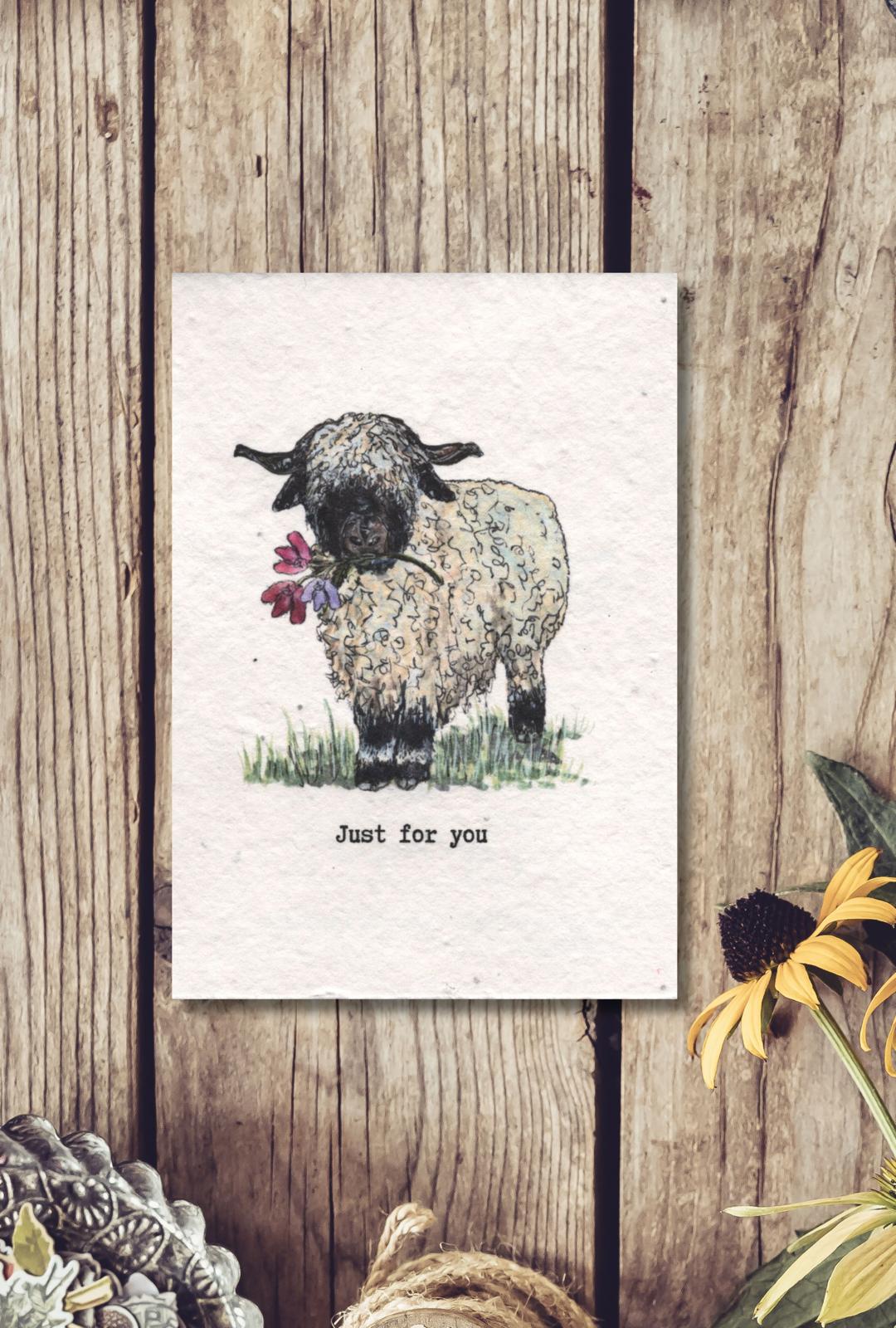 JUST FOR YOU SEEDED CARD
