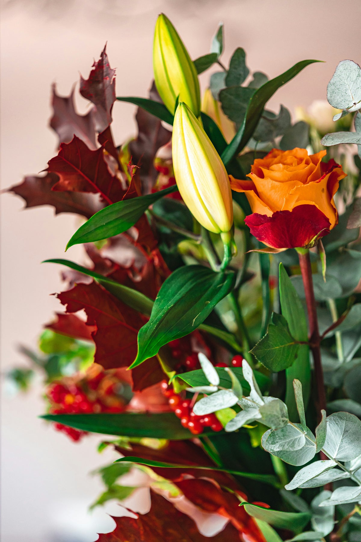 Florist Choice Christmas Vase Arrangement