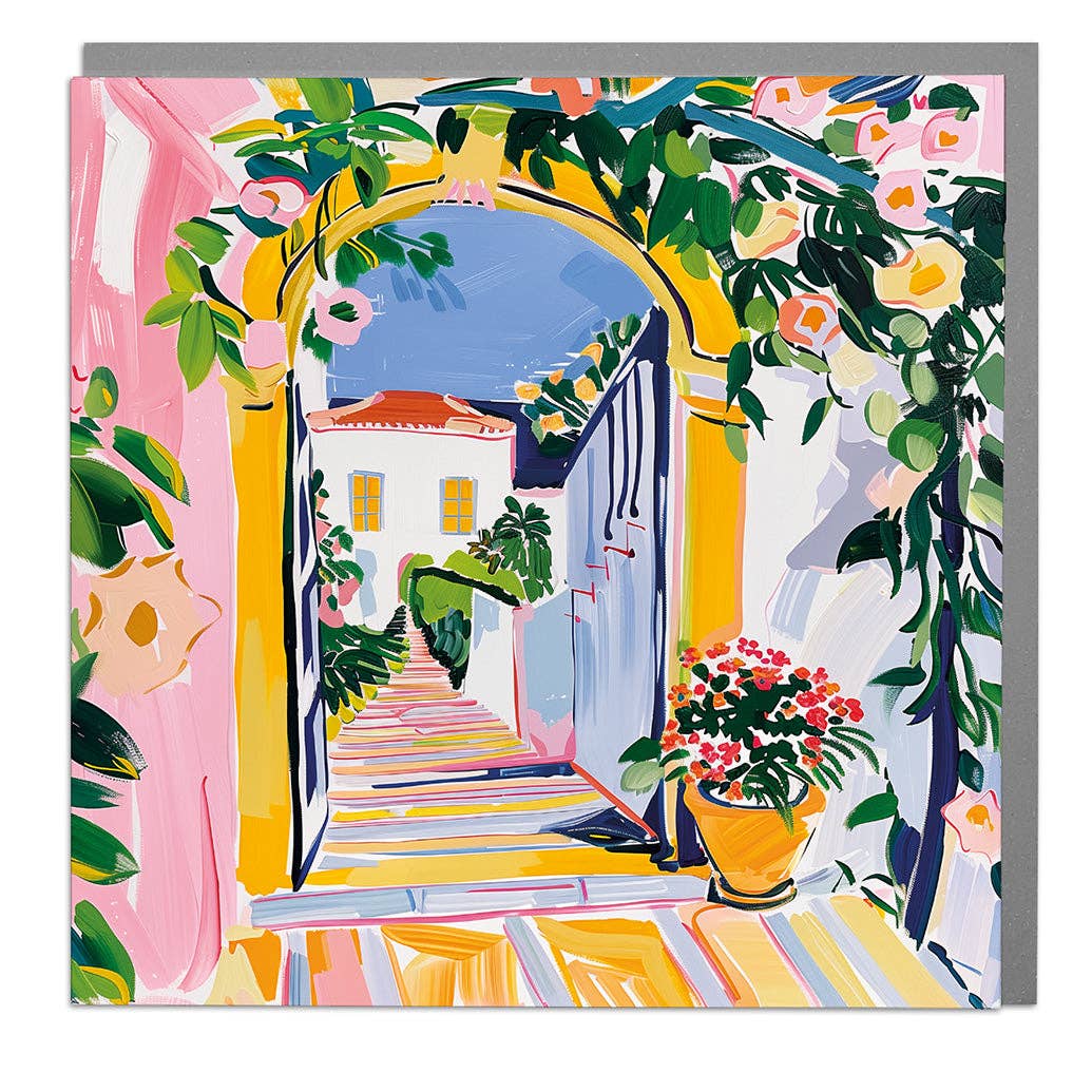 Spanish Arch Card by Lola Design