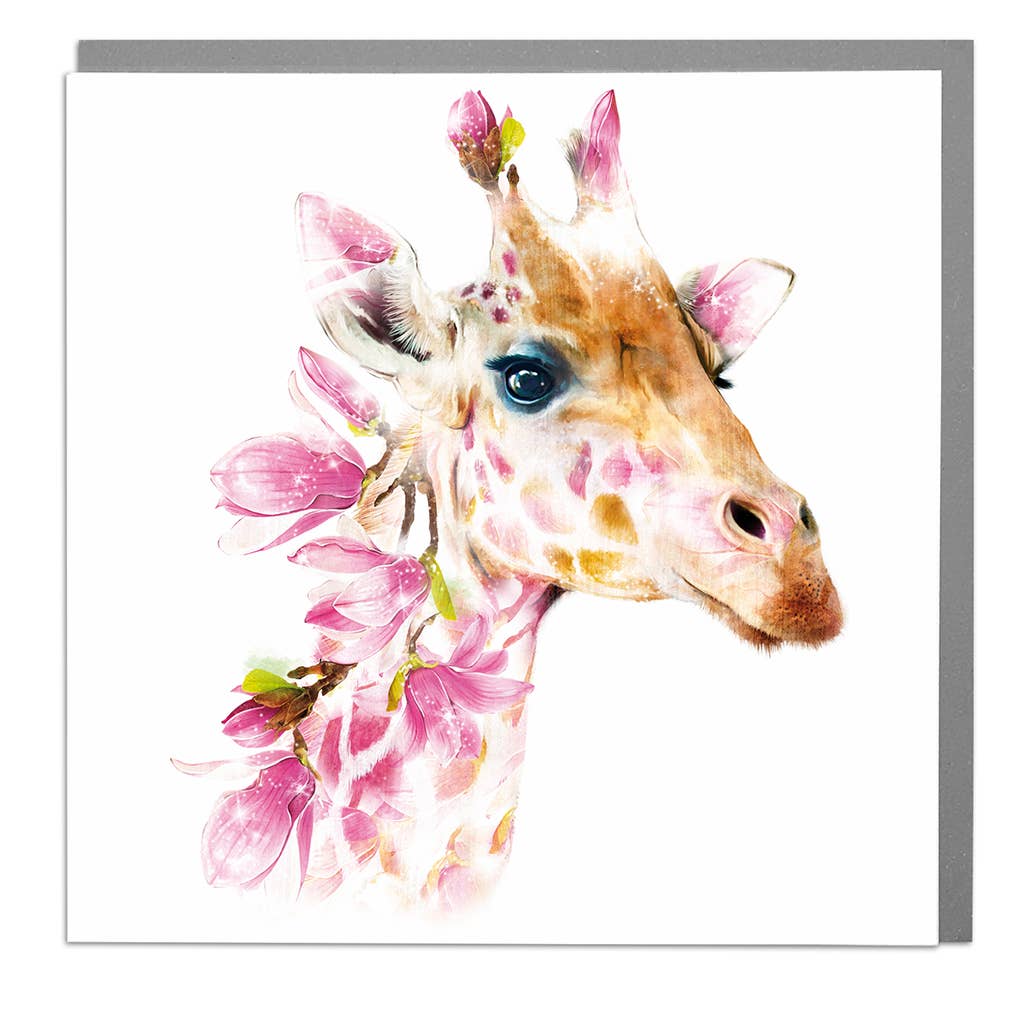 Giraffe Card by Lola Design