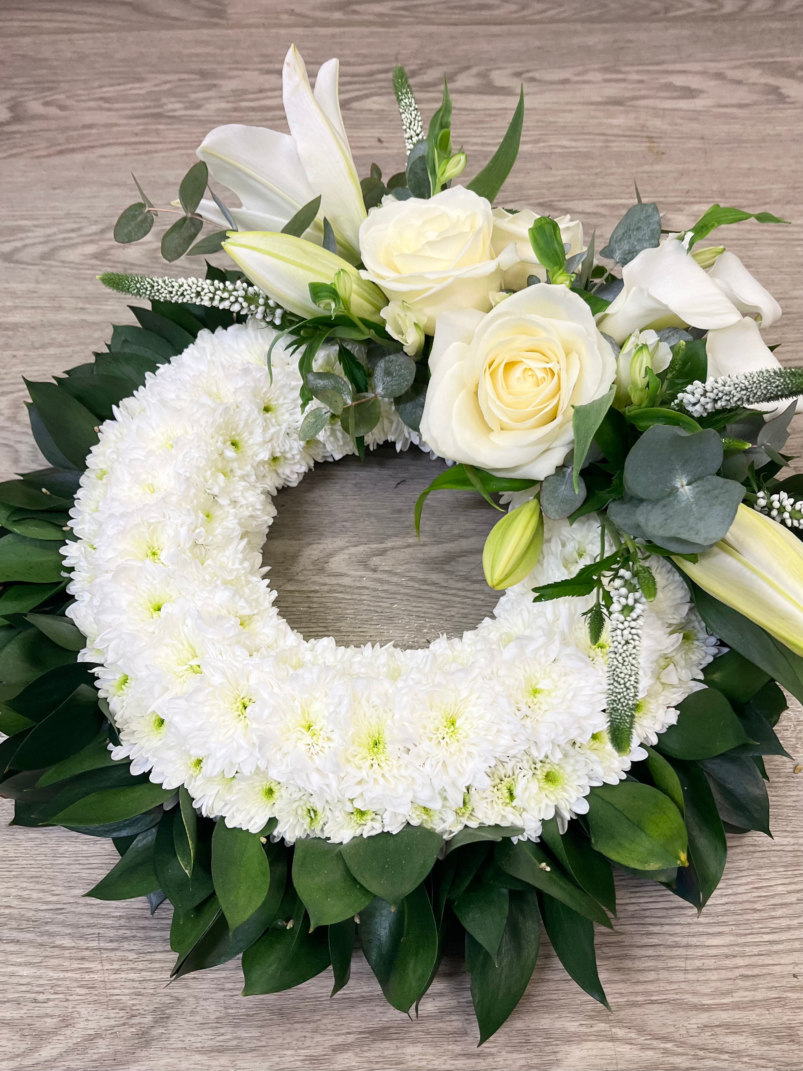Silent Blessing Massed Wreath